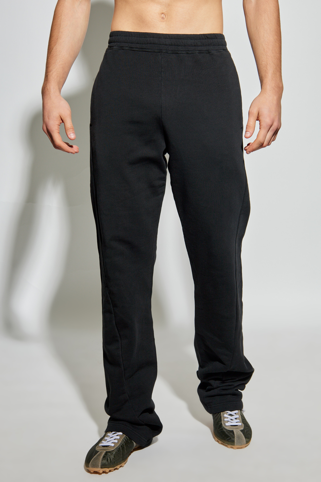 パンツ MM6 MAISON MARGIELA LOGO COTTON SWEATPANTS MM6 MAISON MARGIELA - Logo Cotton Sweatpants MM6 Maison Margiela
